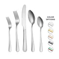 Stainless Steel Flatware Set-Knife Fork Spoon Cutlery with Mirror Polish for Weddings