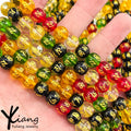 Wholesale 10mm/8mm/6mm Round Crystal Buddha Beads Multiple Colors Lampwork & Glass Text Customizable Shiduomei Brand