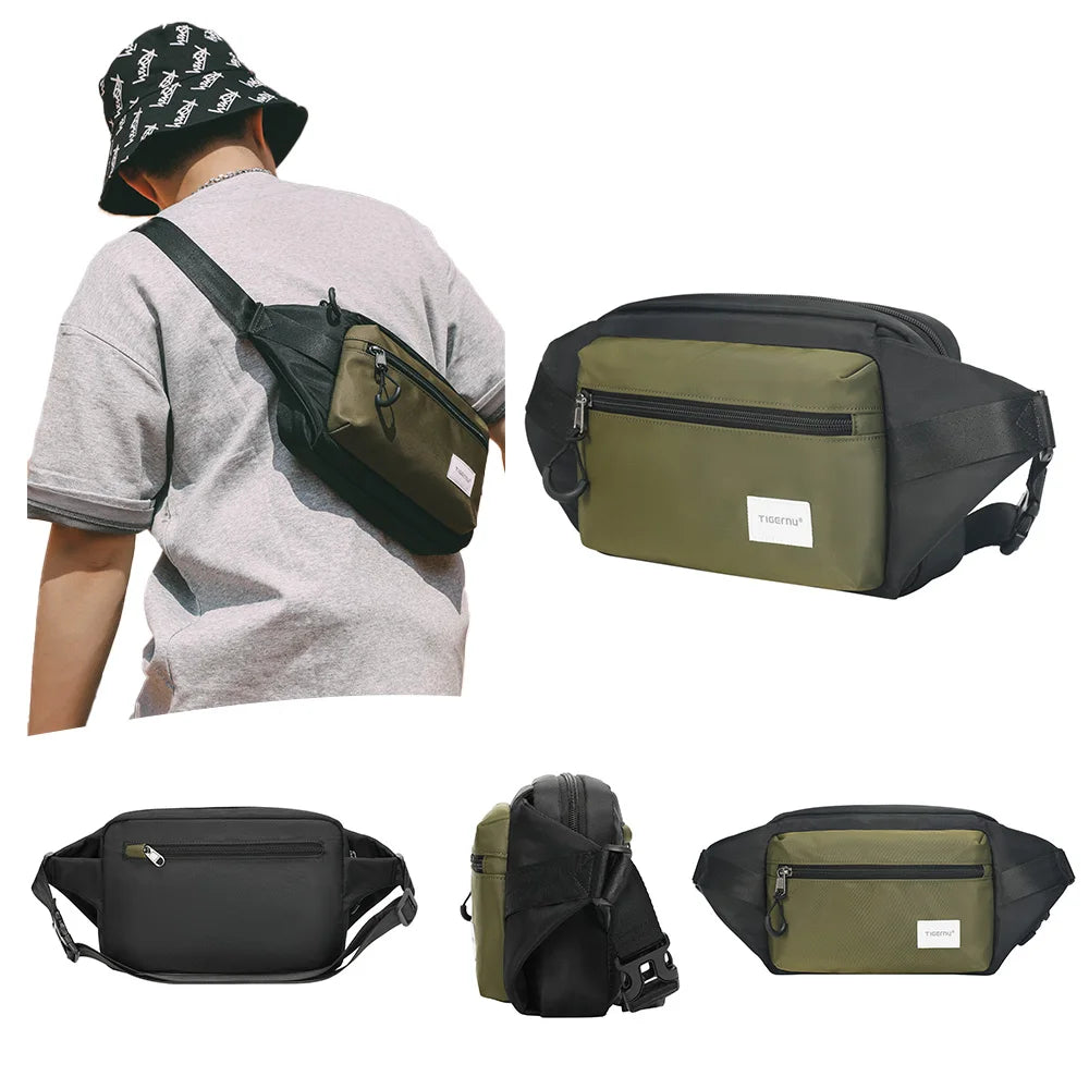 Factory Wholesale Multi-Color Large Capacity Waterproof Daily Men Crossbody Bag