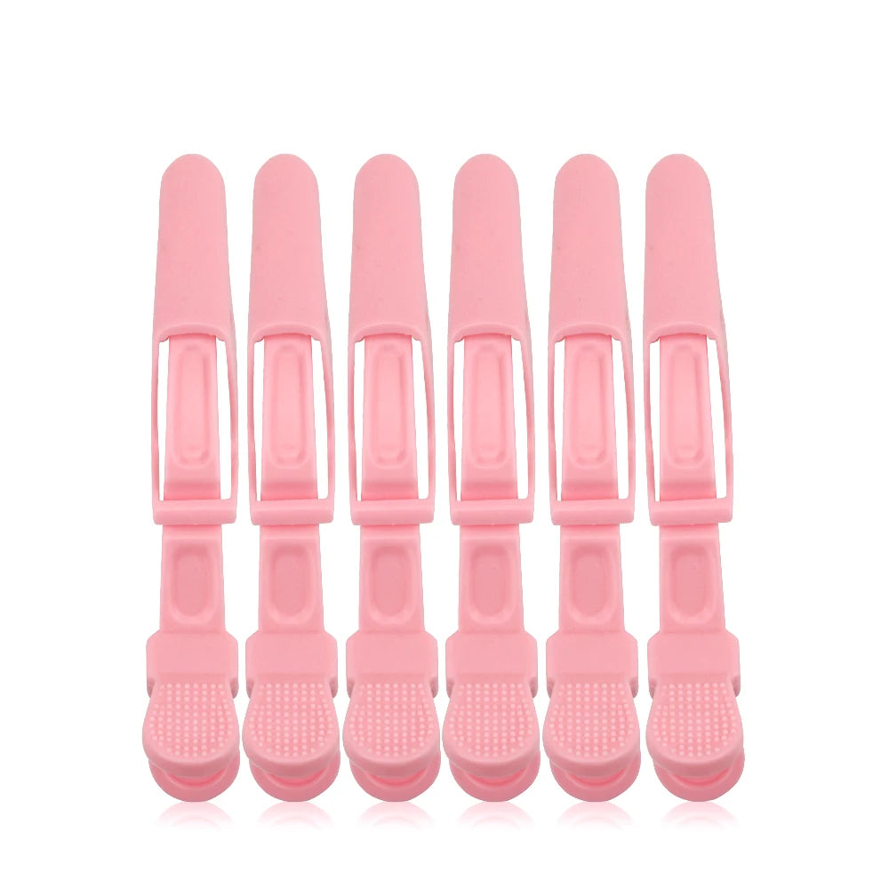 Masterlee Factory Direct Sale Fashioned Pink Plastic Crocodile Hair Clip Barber Hair Pin