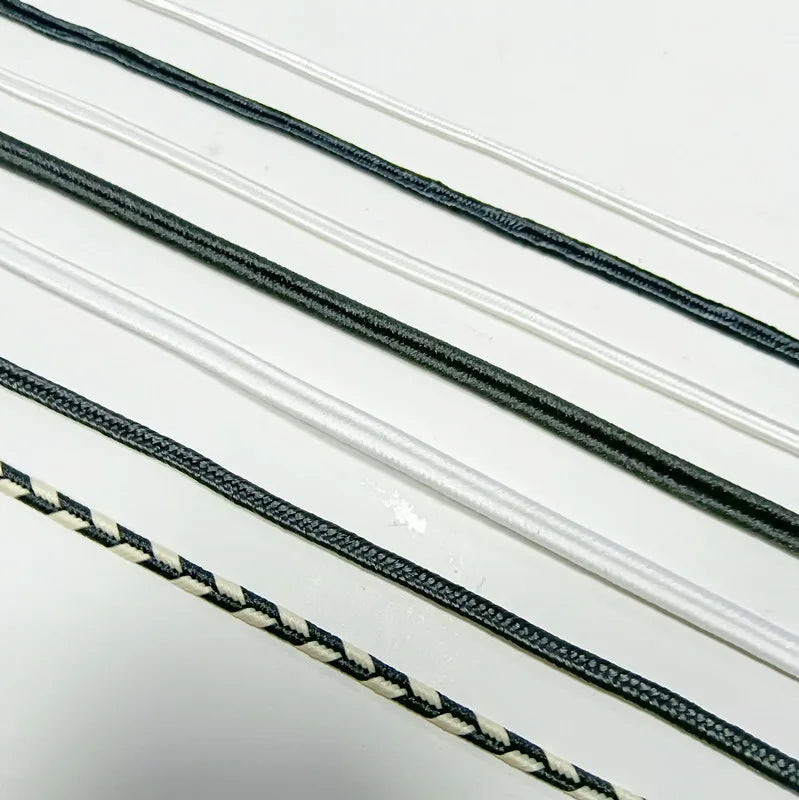 Soutache Cord Braid Cord 1~4 mm Twisted Cord Soutache Trim Jewelry Cords