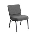 Wholesale Cheap Stackable Theater Furniture Church Chair with Fabric and Metal Construction Modern Design Grey Color for Sale