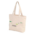 Evercredit Custom Recycled Foldable Canvas Shopping Tote Bag Stylish Letter Folding Design for Convenient Vegetables Carrying