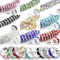 Wholesale 8mm Rhinestone Ball Beads Hot Sale Spacer Bead Rhinestone Balls for Bracelet Making