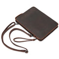 Crazy Horse Leather Cowhide Shoulder Messenger Bag Men's Handmade Genuine Leather Hand-held Retro Briefcase