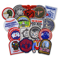 Custom Personalized Iron-On Embroidered Patches Full Logo Washable Canvas Fabric for Clothing Bags Hats Badge Designs