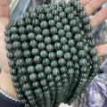 Crocodile Kambaba Jasper Stone Beads Natural Semi-Precious 6/8/10mm Green Gemstone for DIY Jewelry