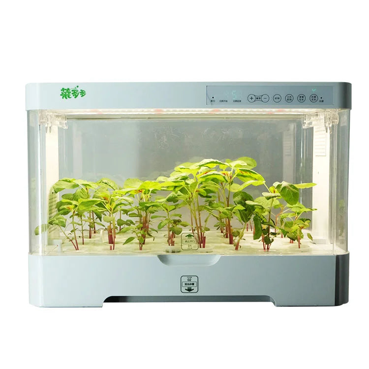Small Indoor Intelligent Plastic Planter Cabinet Hydroponic System Grow Box Greenhouse Accessories