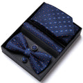 Men's Tie and Tie Set Gift Box Group Business Dress Wedding Tie