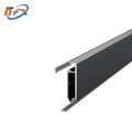 Dafuxin Factory Direct Contemporary 10 Color Aluminum Right Angle Skirting Board Easy Installation 8cm Tall Flooring Accessory