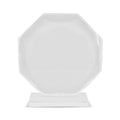 BSJ-26 Octagonal Trophy Crystal Sublimation Crystal Photo Frame Blanks for Wedding Gift