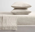 Fitted Sheet Plain Colors  100% Linen Fitted Sheet Stone Washed Solid Color with Oeko-tex 100 Certification