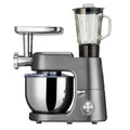 1500W 7L Electric Multi-functional 3-in-1 Heavy Duty Kitchen Machine Dough Mixer Stainless Steel Mixing Bowl Tilt-Head Design