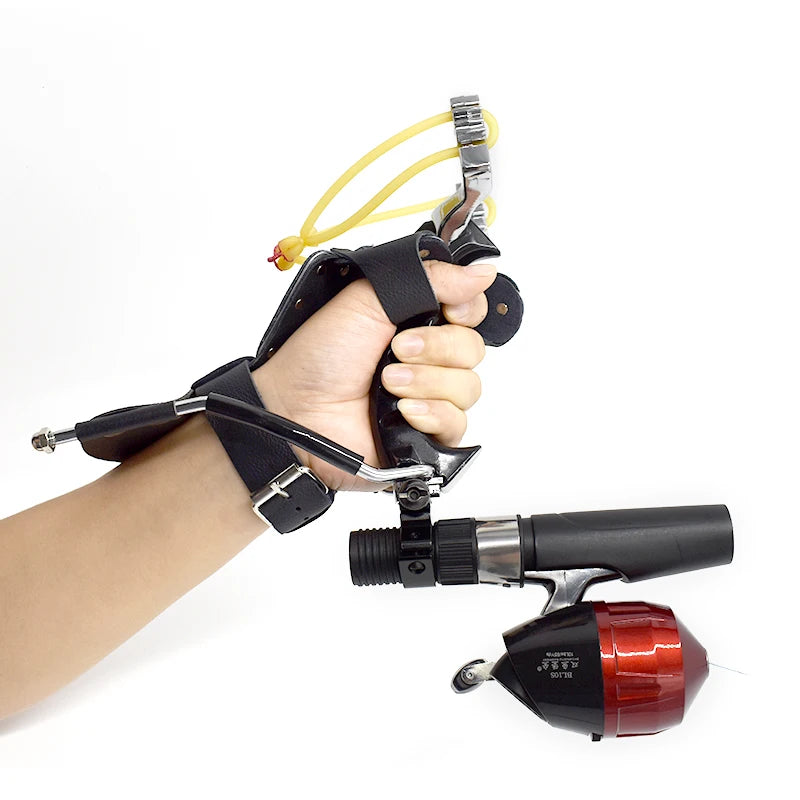 Piaoyu Slingshot New Premium Fishing Slingshot Outdoor Professional Sports and Hunting Bracelet Combination Slingshot Set MegaBDM