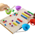 Montessori Games Toys Children's Color Cognition Classification Arithmetic Bead Toy Kids Montessori Educational Toy