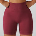 Women New Arrival Athletic Super Soft Nylon Spandex Gym Yoga Shorts