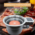 Korean Restaurant Japanese Griller Sumgyap Oven Indoor Smokeless Table Top Built in Barbecue Korea Smokeless Electric BBQ Grill