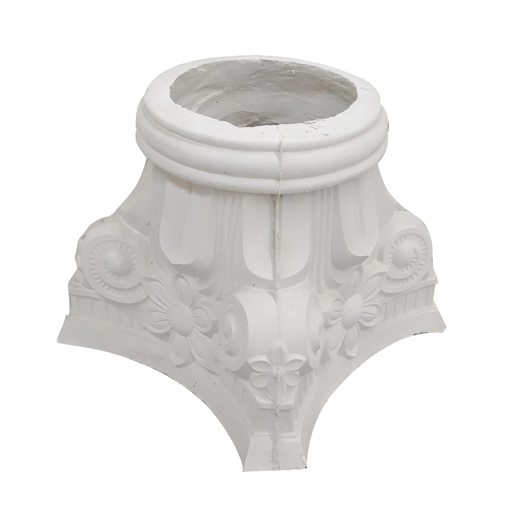 Modern European Design Gypsum Plaster Paris Cornices Molding Light Weight Interior Decoration Hotels Villas Interiors Red Tree