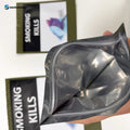 Factory 50g 100g 250g Empty Leaf Tobacco Pouch Bag with Zipper Leaf GV Smoking Leaf Tobacco Pouches
