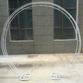 LDJ258 Hot Sale Outdoor Garden Arch Metal Circle Shape Backdrop for Wedding Event Party Decoration MegaBDM