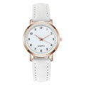 New Simple Digital Student Luminous Watch Small Fresh Frosted Leather Casual Watch