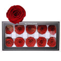R126 Preserved Roses Boxs Valentines Day Gift Wedding Flower Forever Roses Gift Set Preserved Flower Box