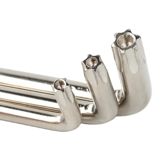 T10-T50 Hot Selling L Type Handle Torx Wrench Socket Wrench