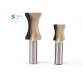 Tideway Professional Grade 1/2 1/4 Shank Flat Bottom Arc Router Bit Finger Bit for Woodworking