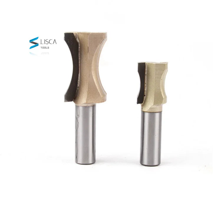 Tideway Professional Grade 1/2 1/4 Shank Flat Bottom Arc Router Bit Finger Bit for Woodworking