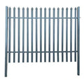 Modern Design Zinc Steel Palisade Fence 6 Feet Outdoor Safety Privacy Wrought Iron Perimeter Garden Fencing with 3D Modeling