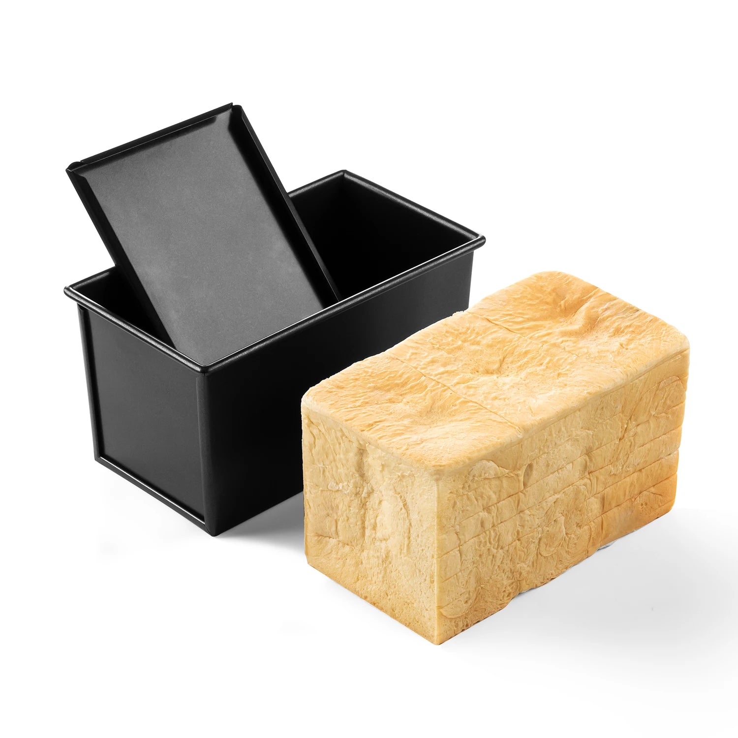 CHEFMADE WK9072 Carbon Steel Bakeware Bakery Covers Toast Box Non Stick Oven Baking Pullman Bread Loaf Pan With Lid