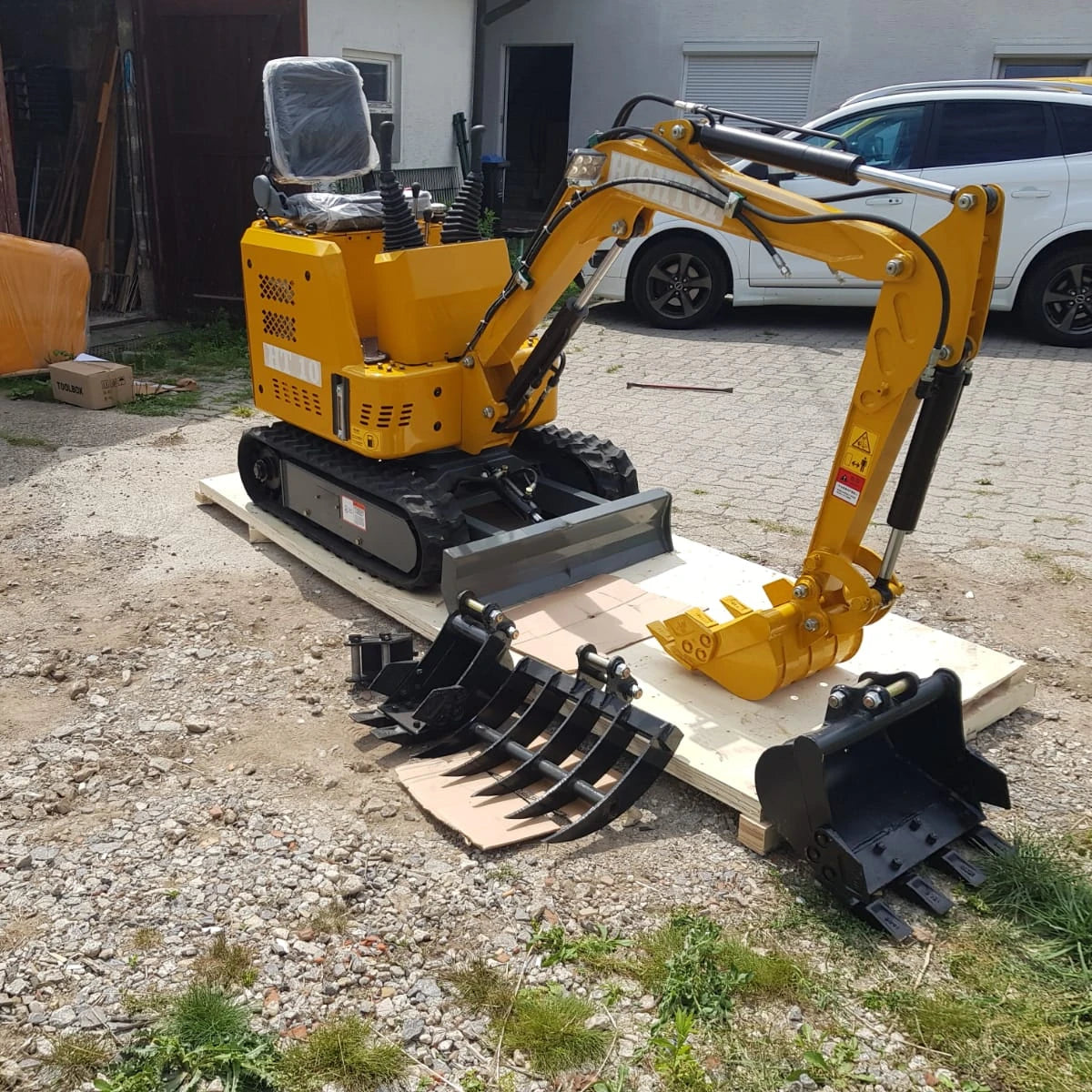 HIGHTOP HT10 1 Ton 1000kg Crawler Small Digger Mini Excavator Price for Sale