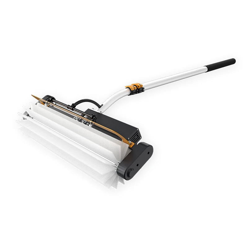 Zhenda Factory Durable DC Power with Lithium Battery Version Roller Head Photovoltaic Motorized Solar Panel Cleaning Brush