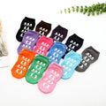 Custom Made Breathable Cute Ankle Cotton Kids Socks with Rubber Grips Anti-slip for 1-10 Years Boys & Girls