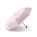 Wholesale Custom Logo 21inch 8K Manual Open Portable Foldable Umbrella with Plastic Handle Custom logo UV Sun Umbrella