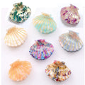 Classic Beautiful Simple Splicing Acetate Resin Hair Claw Clip Big for Women