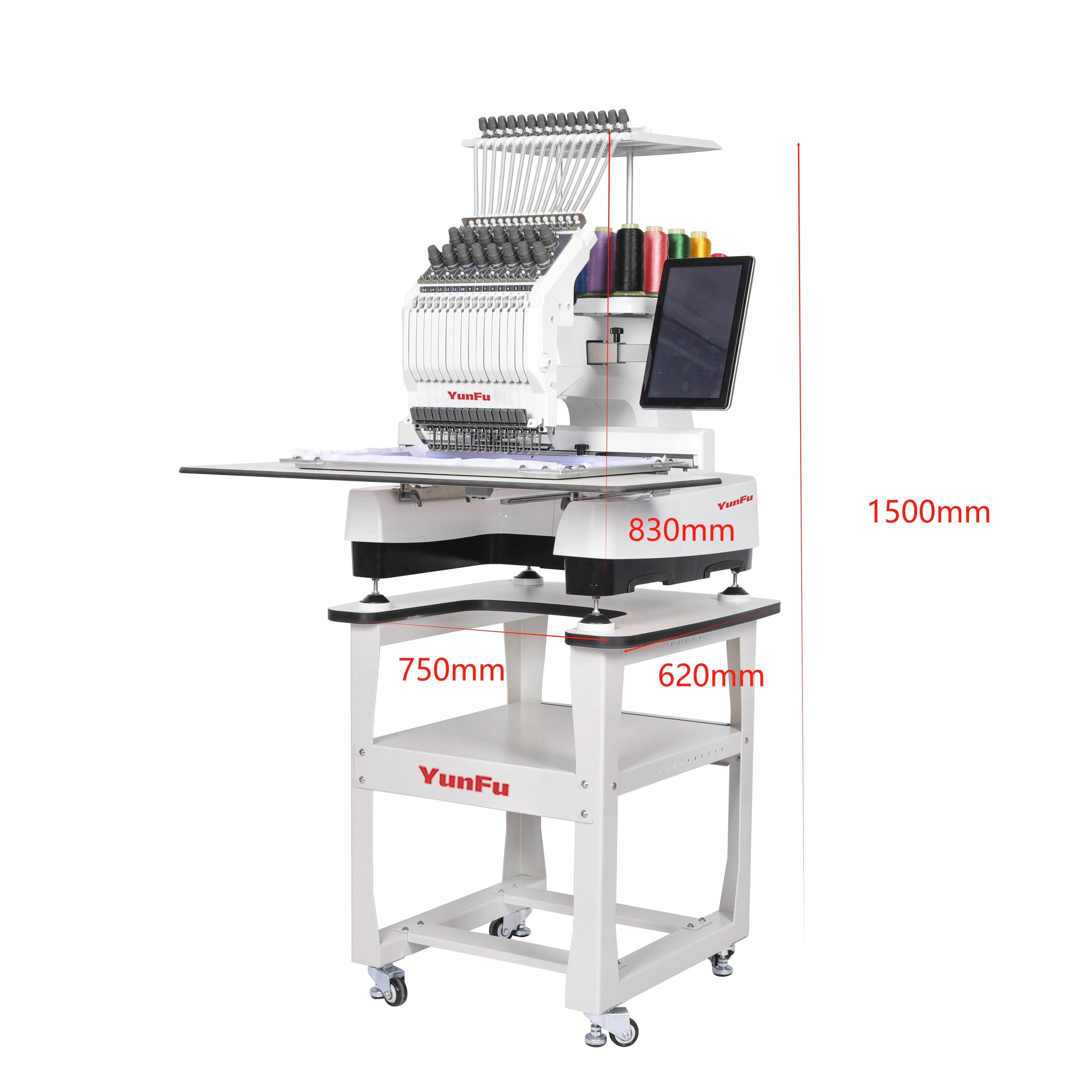 For Yunfu 240*400mm Mini Computerized Sewing & Embroidery Machine Easy-to-Operate New Motor with Dahao Computer