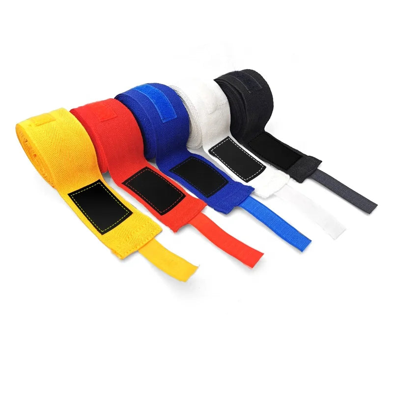 Sports Boxing HandWrap 100% Cotton Bandage for Boxing & Taekwondo Custom Logo Available