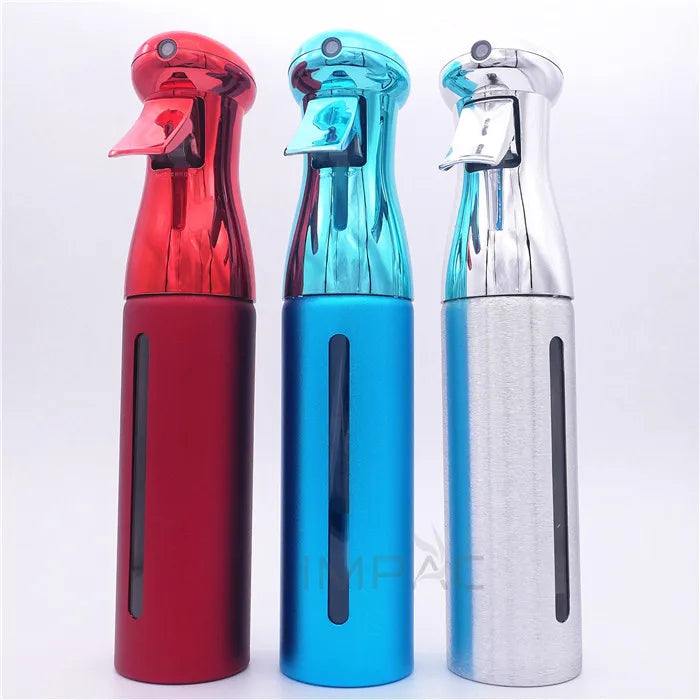 metallic color cosmetic continuous luxury hair mist spray bottle customization 250ml