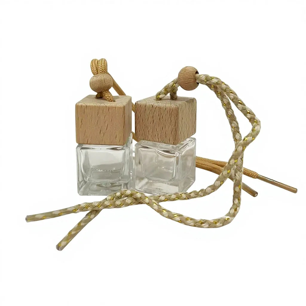 Wholesale Empty 8ml 10ml Glass Car Air Freshener Perfume Bottle Car Diffuser Bottle Glass Hang Bottle