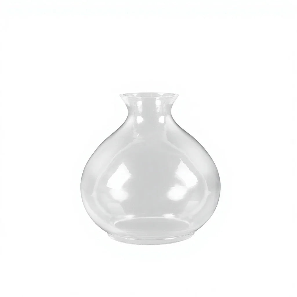 Factory Handmade Blown Soda-Lime Glass Lamp Shade Replacement Custom Industrial Minimalist Coastal Traditional French Japanese