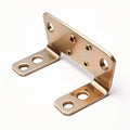 TZR Custom Precision Sheet Metal Fabricated Metal Brackets Industrial Equipment Mounting 90 Degree Bending Bracket High Strength