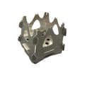 JWQ-009 Outdoor Picnic Stainless Steel Folding Stoves Portable Camping Mini Wood Stove