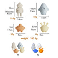Custom New Arrival Universal Space Series Silicone Floating Water Toys BPA Free Food Grade Silicone Baby Bath Toy