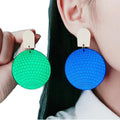 6 Colors Multicolor Statement Ball Drop Earrings Colorful Acrylic Jewelry for Women and Girls Perfect Gift for Fashion Lovers
