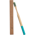 Eco Friendly  Bamboo Toothbrush Round Handle Spiral Bristle Round Bamboo Toothbrush