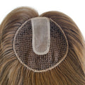 Fishnet Swiss Lace Silk Top Base Fish Net Integration Hair Piece Topper Human Hair Toupee for Women