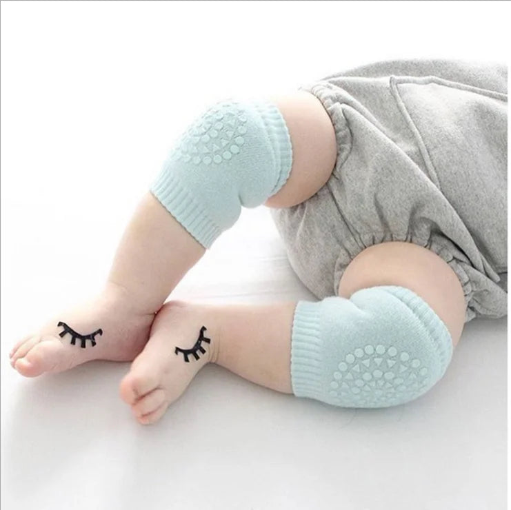 Knee Protector Sleeve Socks Cotton Baby Knee Support Pads for Kid Crawling