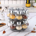 16 Jars Kitchen Spice Rack Custom Display Racks Kitchen Storage Spice Rack Revolving