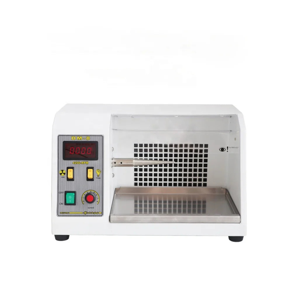 DM-8 Frequency Polishing Machine Vacuum Dust Collector Jewelry Jade Watch Band Grinding Polisher